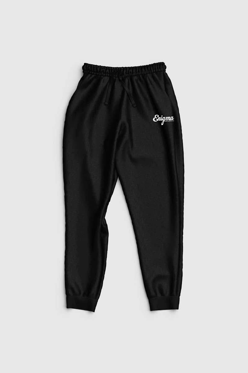 black sweat pant Image