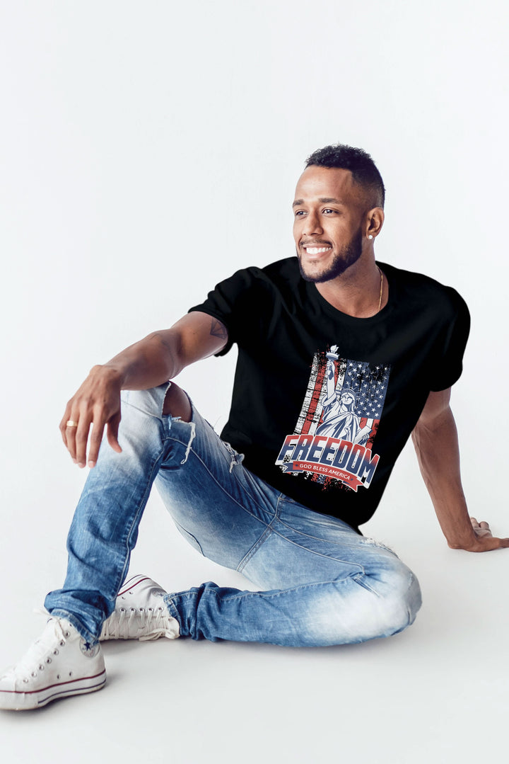 Graphic T-Shirt Freedom for Men