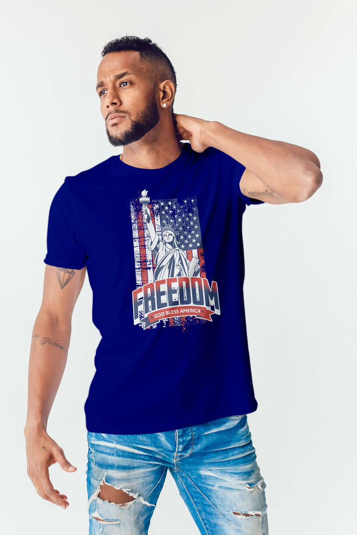 Graphic T-Shirt Freedom for Men