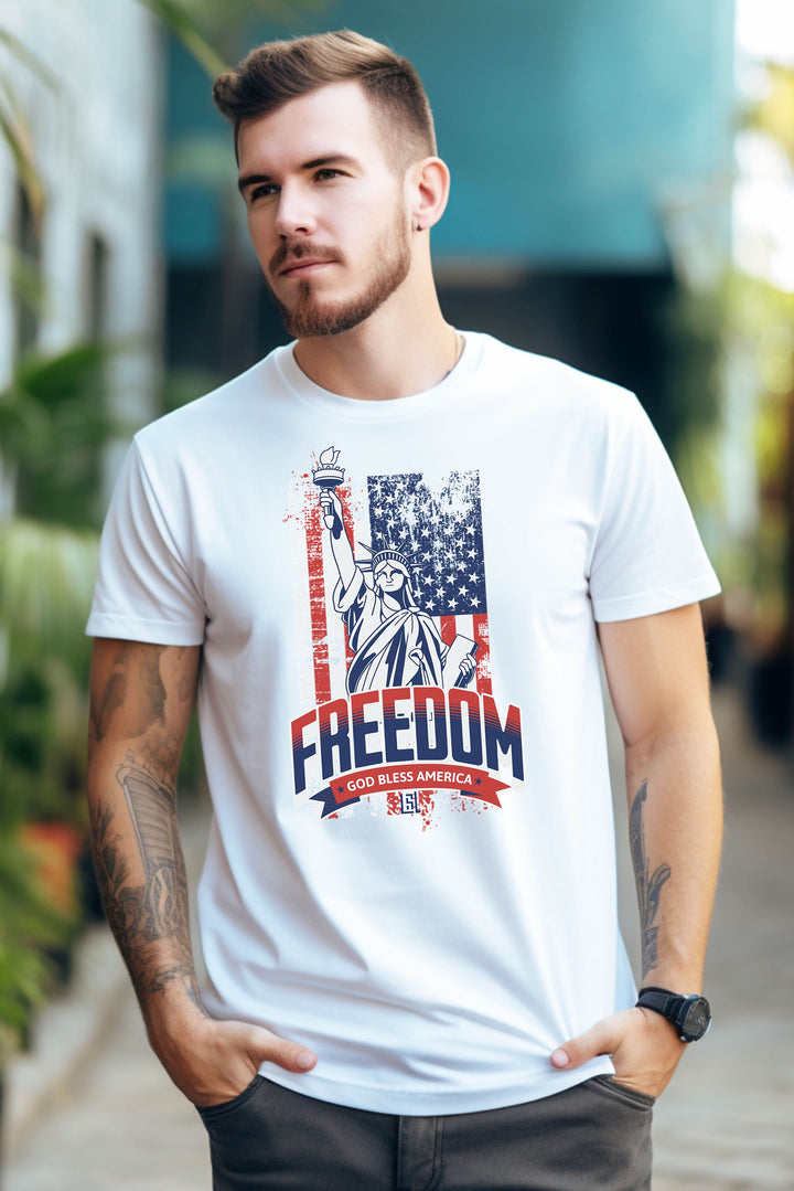 Graphic T-Shirt Freedom for Men