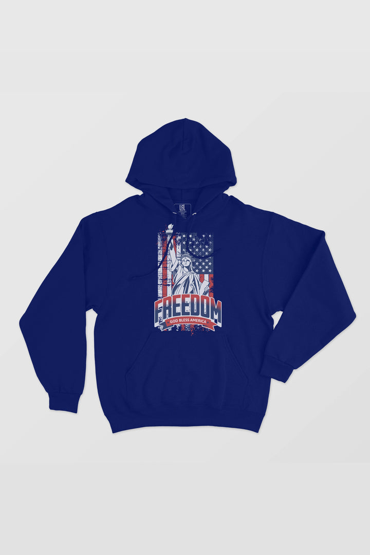 Graphic Hoodie Freedom for Men