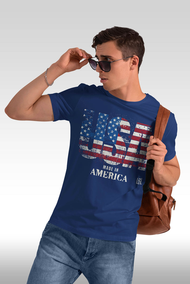 Graphic T-shirt Made in USA for Men