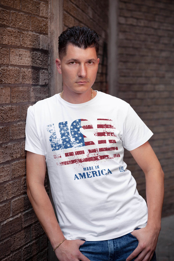 Graphic T-shirt Made in USA for Men