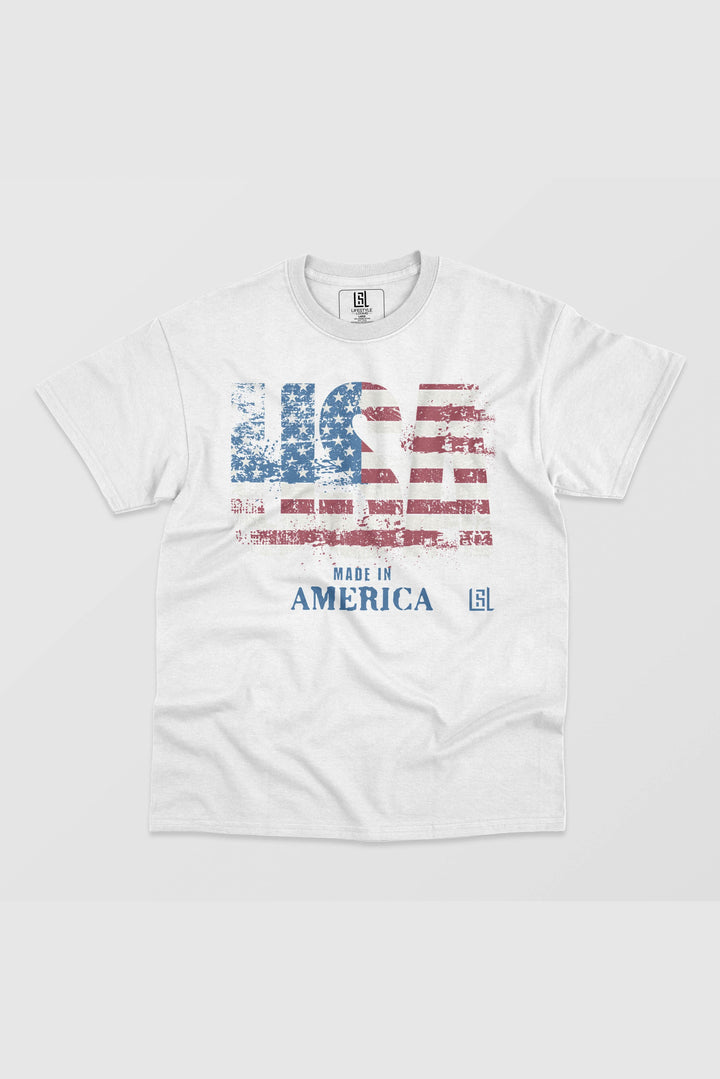 Graphic T-shirt Made in USA for Men