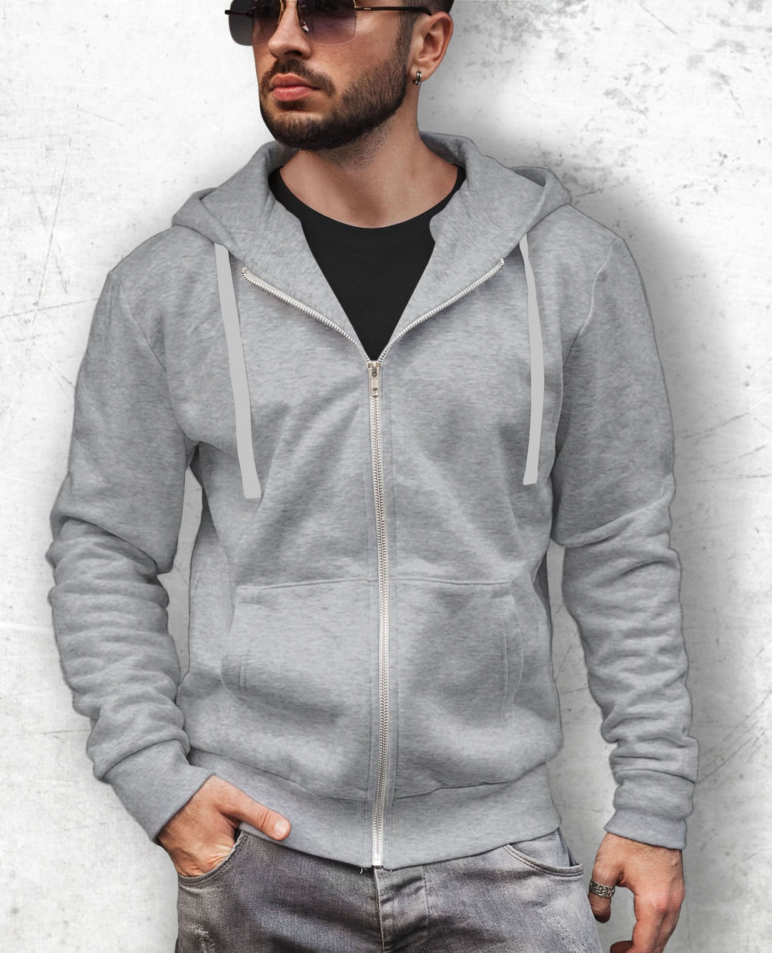 Classic Fleece Zipper Hoodie