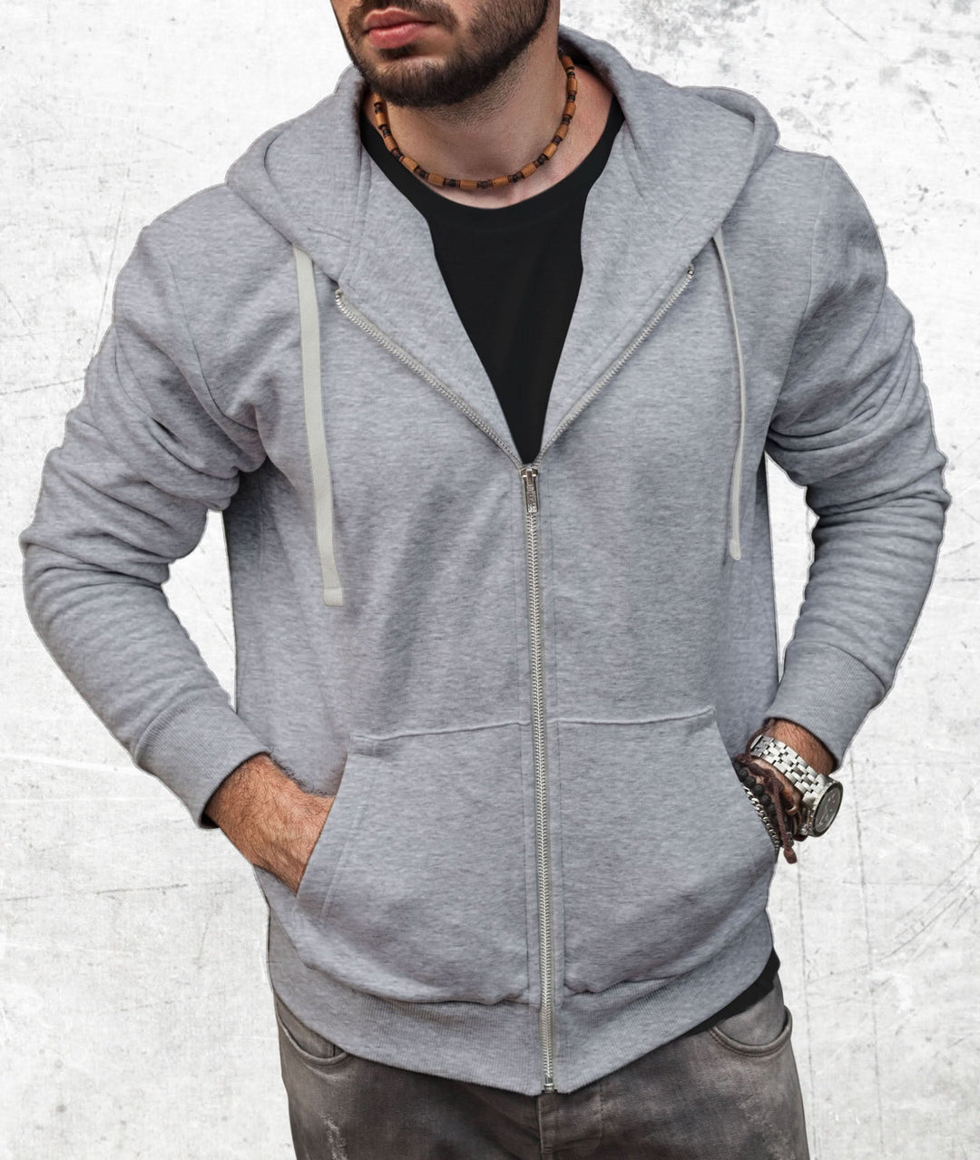 Classic Fleece Zipper Hoodie