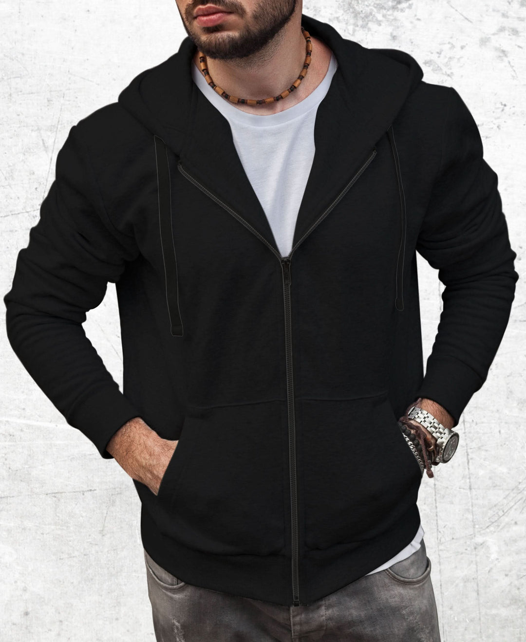 Classic Fleece Zipper Hoodie