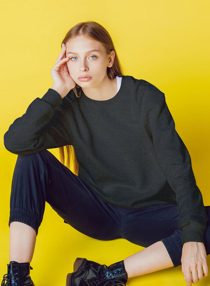 Classic Crew Neck Sweatshirt Women