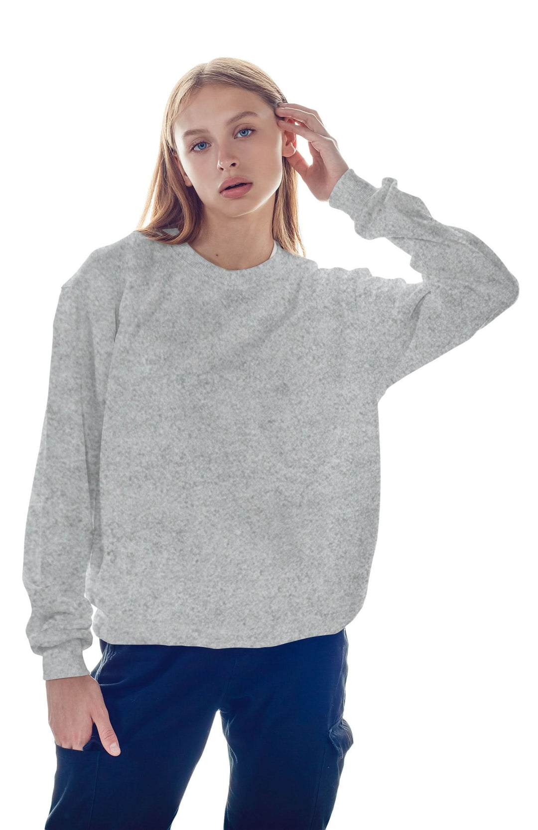 Classic Crew Neck Sweatshirt Women