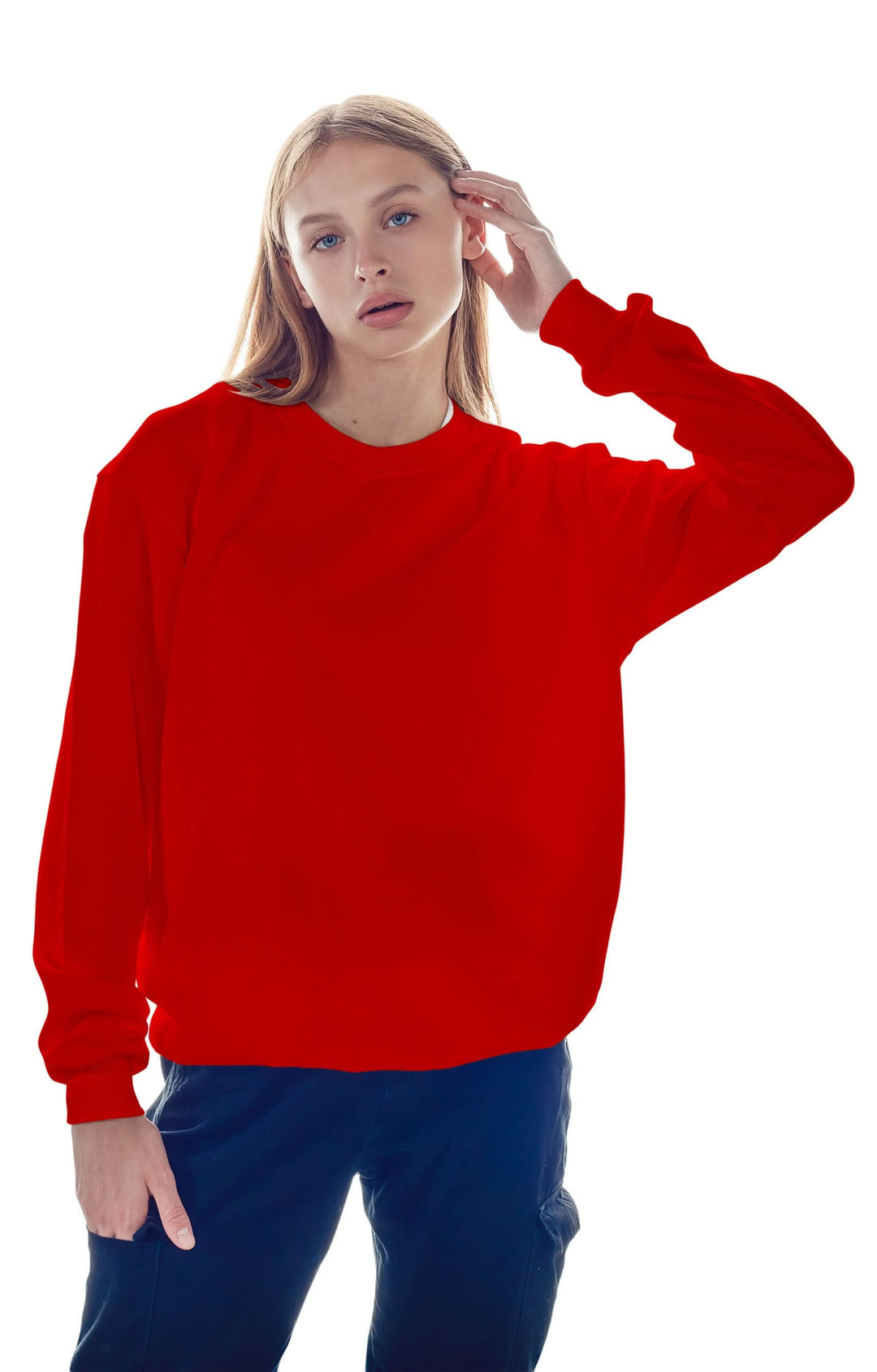 Classic Crew Neck Sweatshirt Women