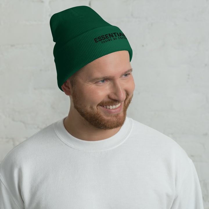 Essentials Chains of Faith Cuffed Beanie