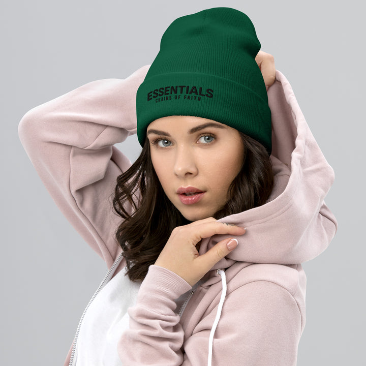 Essentials Chains of Faith Cuffed Beanie
