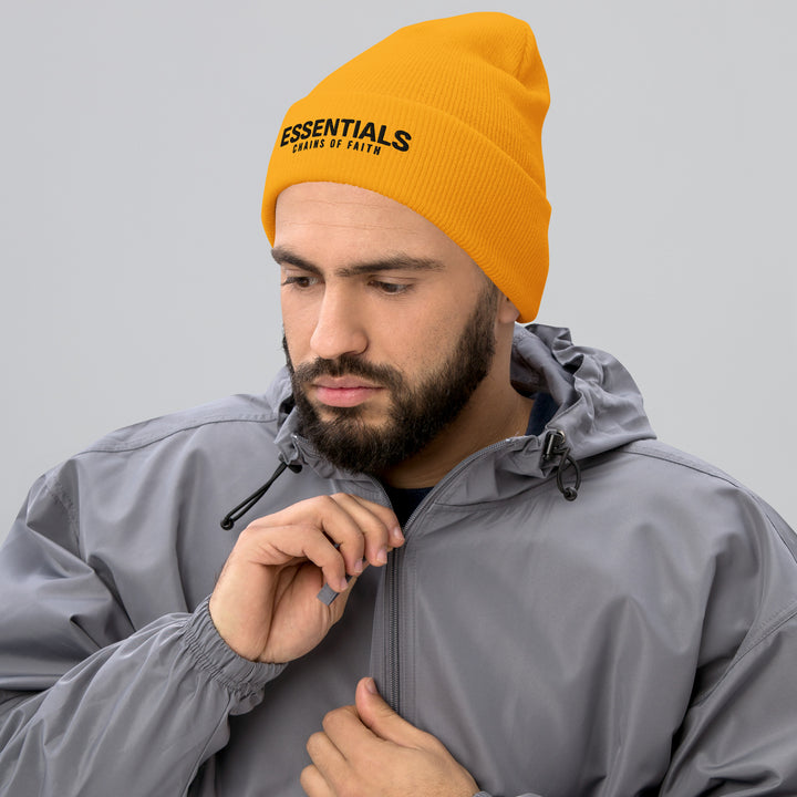 Essentials Chains of Faith Cuffed Beanie