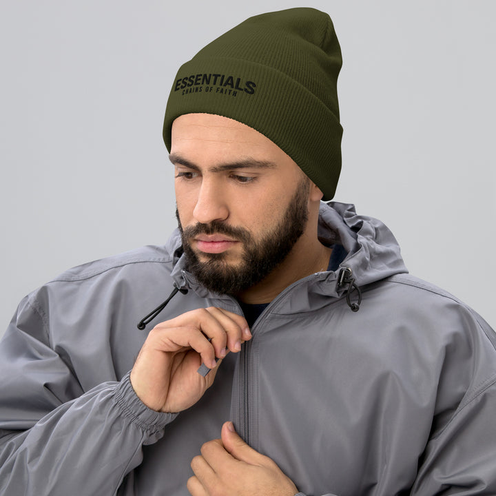 Essentials Chains of Faith Cuffed Beanie