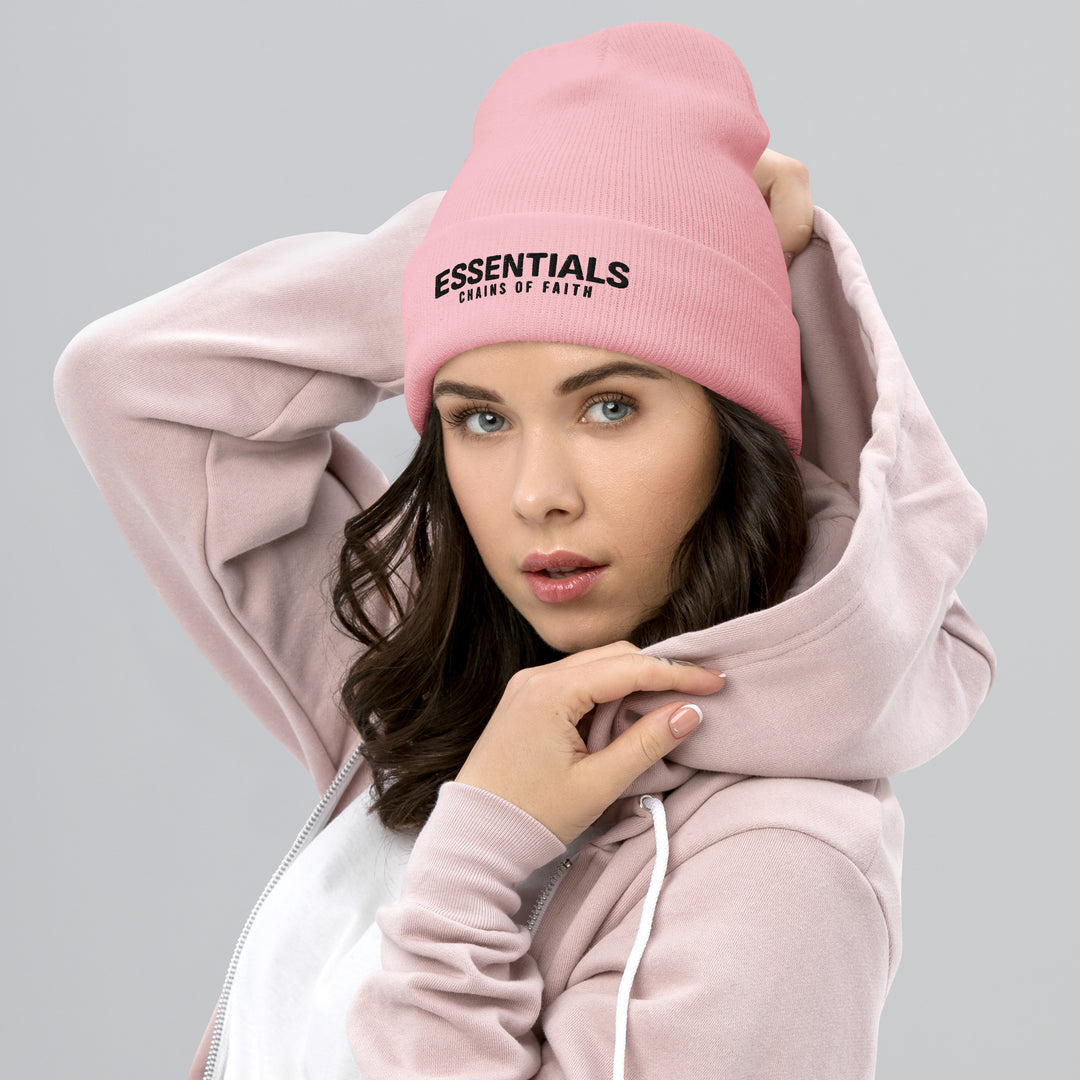 Essentials Chains of Faith Cuffed Beanie