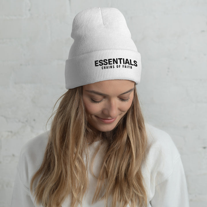Essentials Chains of Faith Cuffed Beanie