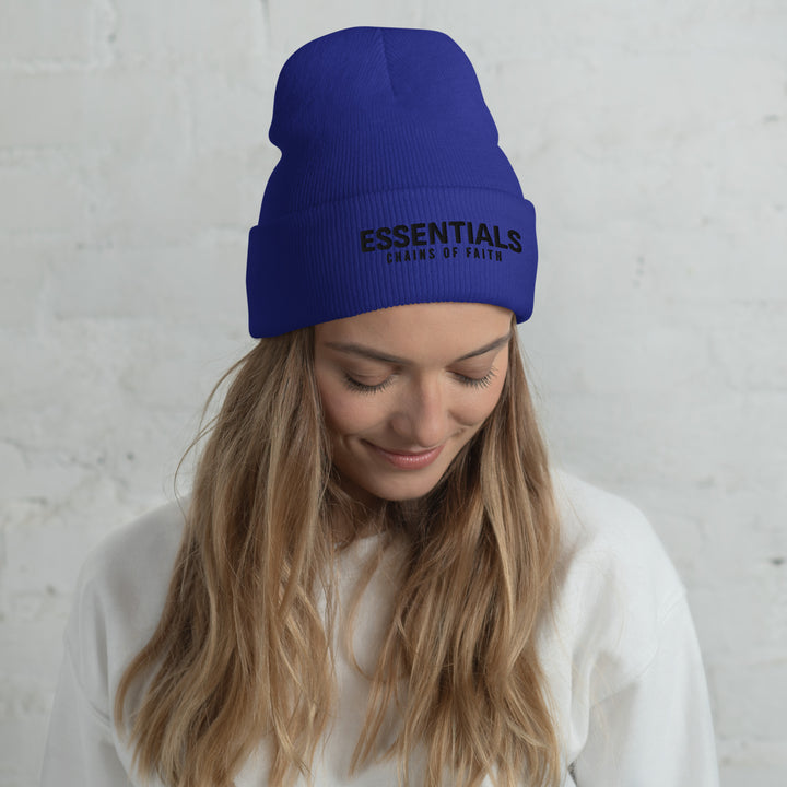 Essentials Chains of Faith Cuffed Beanie