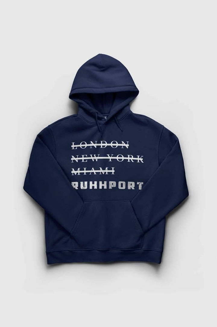 London, Miami, Newyork, Ruhhport Hoodie