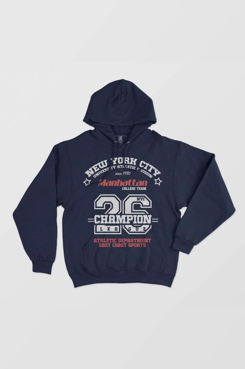 NEW YORK ATHL DPT BACK TO COLLEGE  HOODIE FOR MEN & WOMEN