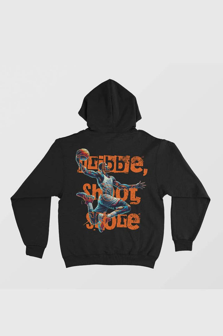 Dribble Shoot Score-Unisex Basketball Hoodie