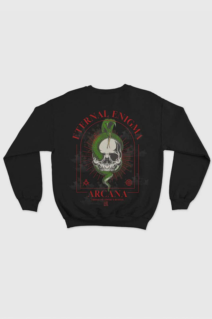 Arcana Snake & Skull Essential Sweatshirt