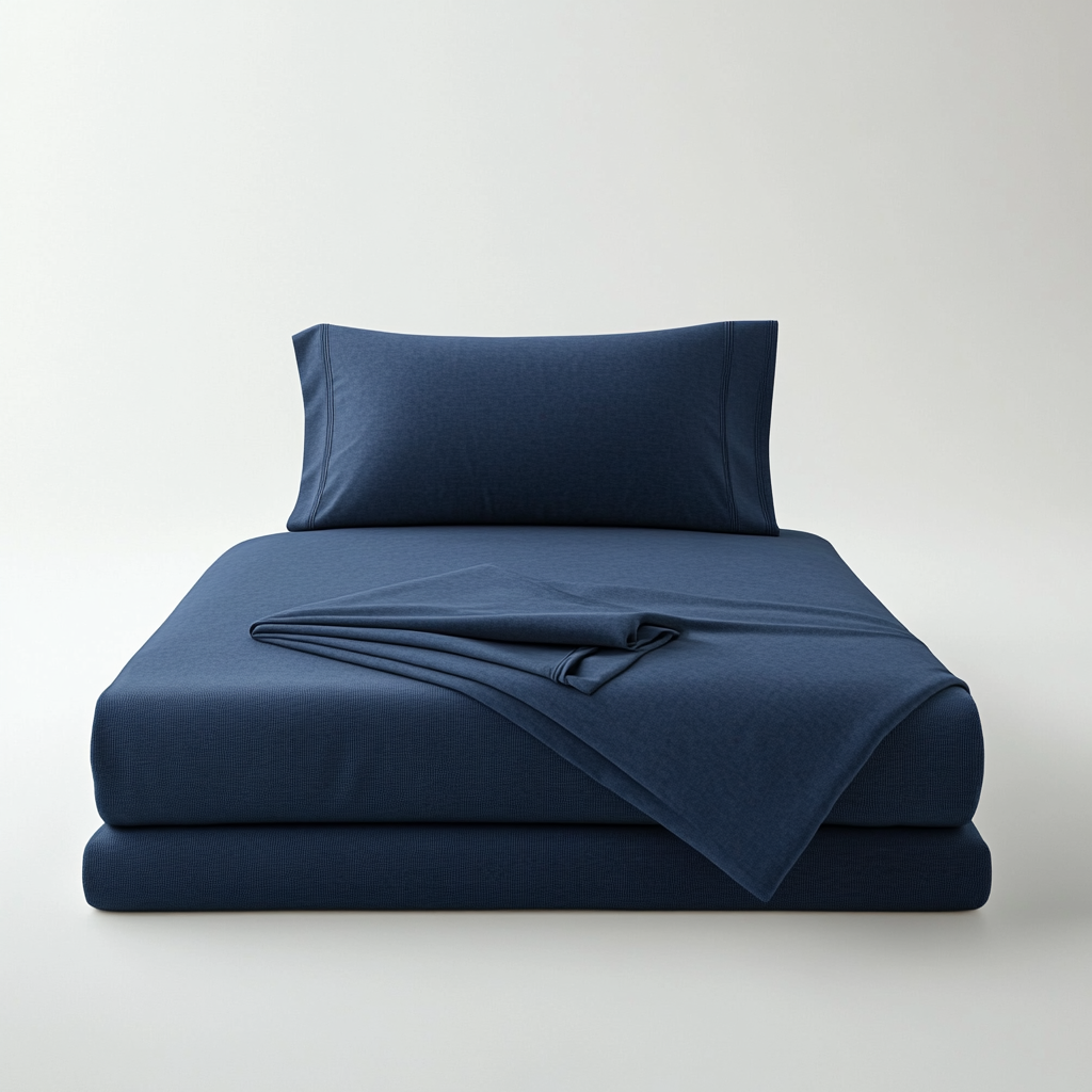 CVC Jersey Knit Sheet Set Soft Like T-Shirt Jersey 4 Piece Fits Upto 18 Inches