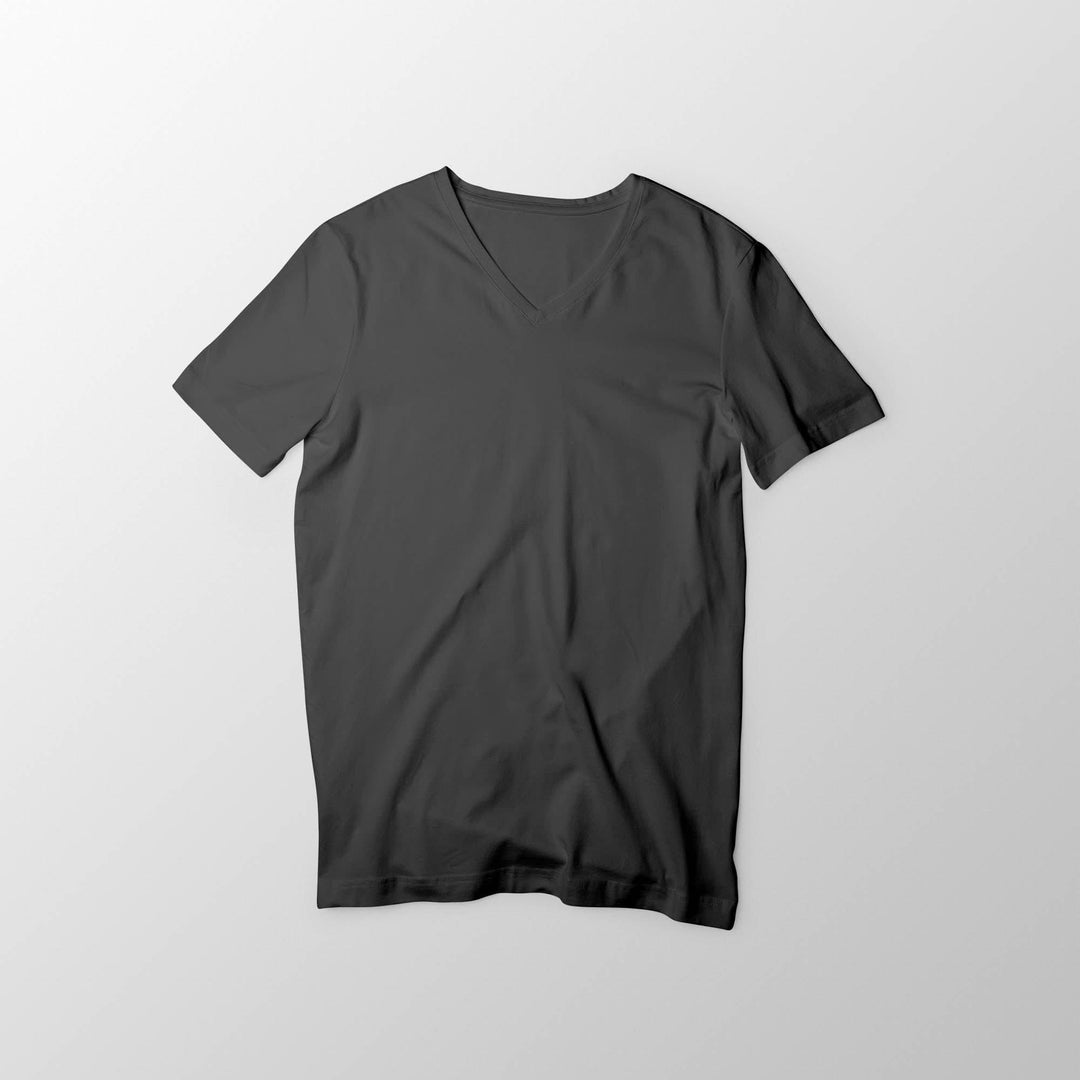 Mens Premium V-Neck T Shirt 100% Combed Cotton