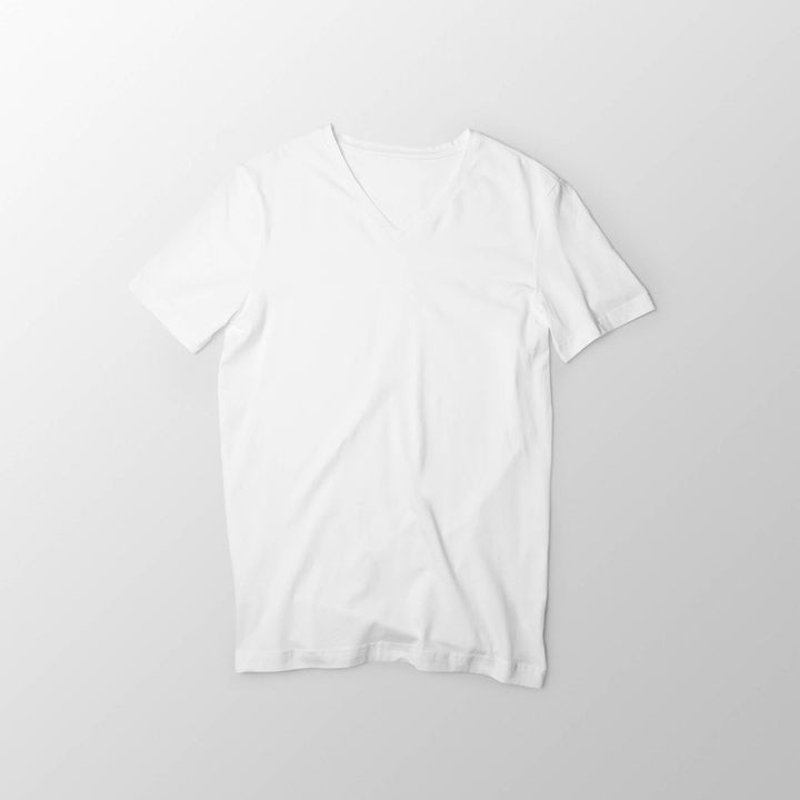 Mens Premium V-Neck T Shirt 100% Combed Cotton